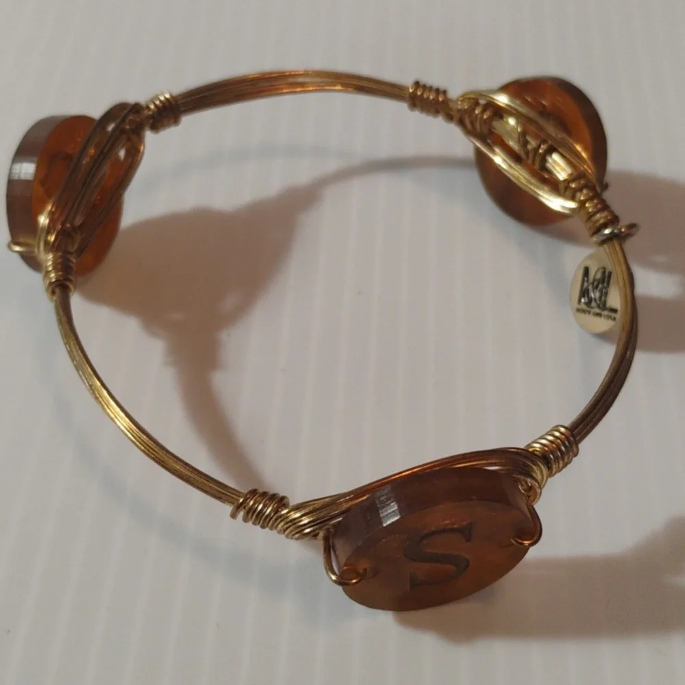 Bundle Bourbon and Bowties Wire Wrapped Bracelets All One Price - Picture 5 of 7